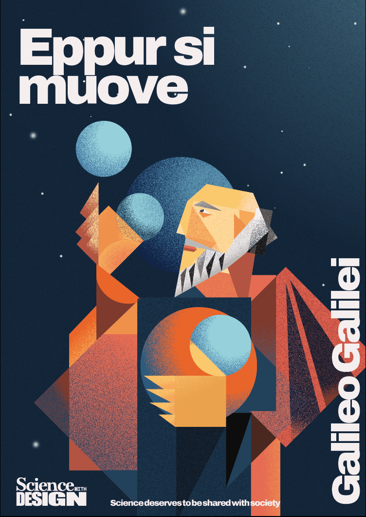 Póster de divulgación sobre Galileo